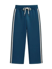 4PCS Women's Loose Knit Jogger Sports Pants, Comfortable for Home & Workout, Soft Casual Pants - Multicolor - Ver 5