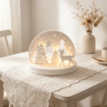 5pcs Mold Combination Set, DIY Crystal Epoxy Resin Cement Plaster Molds, House, Hollow Candle Holder, Round Mirror Silicone Molds - 5pcs Silicone Mold Set - View 3