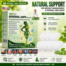 Selling Fast!--Moringa--2026 Upgraded Moringa BERBERINExAMPK Benefit Patch – Slimming Metabolic Nano Microneedles Patch For Weight Management, Blood Sugar, Heart & Liver Health Support, Gentle Formula For Women & Men (7 PCS) - 7 MẢNH - Xem 1
