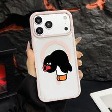 マグネット式黄ばみ防止 | 高級感あふれる2in1アクリルマグネット式スマホケース！スタイリッシュで手触りも良く、実用的な保護機能とマグネット式・耐衝撃設計を融合させた、高級感あふれるケースです。 ペンギンケース  11  17e 手机壳  17e 手机壳 家族、恋人、友人、そして子供たちへのプレゼントに最適です。  14 Pro/13 Pro Max/Apple  Air/ 13 pro/17e/17/16/16 Pro Max/17 Pro Max/17 Pro/16 Plus/12 Pro Max/11 Pro Max/15/15 Pro Max/16e/15 Pro/15 Plus/14 Plus/12/14 Pro Max/14/12 Pro/11 Pro/13/16 Pro - ピンク - チェックする 21