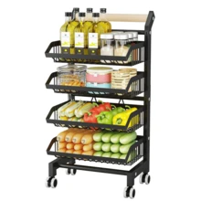Storage Carts - 4 Tier - View 5