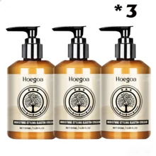 Curl Elastic Cream, Long-Lasting Styling Moroccan Volume Moisturizing Elasticity, Morocco Moisture Styling Elastin Conditioner For Curly Hair, Anti-Frizz Curls, For Dry And Curly Hair, Unisex - Full Size - View 10