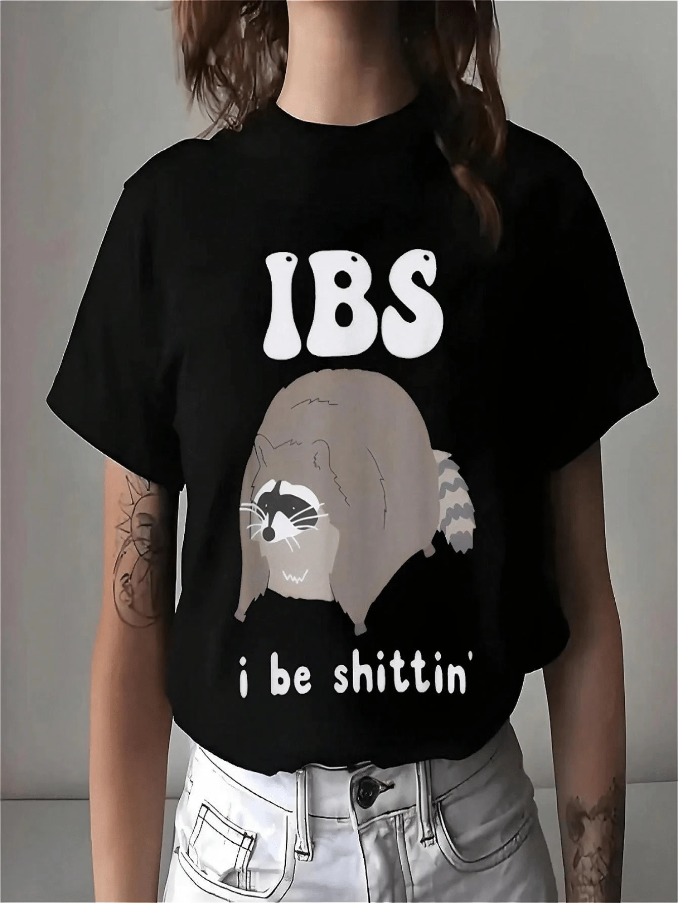 Women T-Shirts - Black - View 1