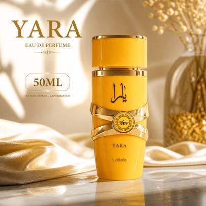 Lattafa Yara Tous 50ml Yellow Perfume, Gift For Holidays, Mother's Day, Birthday