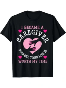 Corazón formado por manos rosadas que simbolizan el cariño la entrega y el apoyo hacia los demás con mensaje que inspira empatía y dedicación camiseta de mujer cómoda para uso diario y ocasiones casuales - Negro - Ver 8