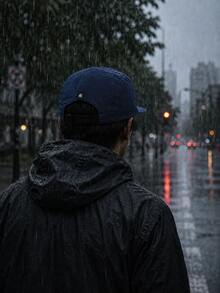 Anth Co Strapback Original New 5 Panel Waterproof Straight Brim Cap - 藍色 - 查看 5