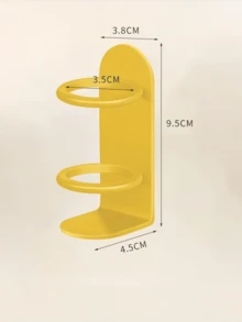 Portaspazzolino elettrico da parete senza foratura (1 pezzo) - Scaffale di stoccaggio per il bagno. Questo innovativo supporto può essere posizionato sul bancone o montato a parete, e presenta fori di drenaggio per prevenire che l'umidità e i residui influenzino la porta di ricarica. Perfetto per bagni, dormitori e luoghi simili, è una soluzione di stoccaggio domestica creativa e pratica. - Multicolore - Visualizzare 11