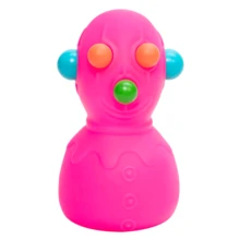 Feeling Anxious? No Problem, Introducing NeeDoh® Panic Pete - This Quirky Little Buddy Can Help You Stay In A Good Mood And Prevent Panic! Just Give It A Gentle Squeeze And Watch This Inflatable Little Fellow's Eyes, Nose, And Ears Pop Open In The Most Hilarious Way. Available In 4 Vibrant Colors. - Multicolor - View 4