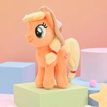 Hasbro 孩之宝官方迷你毛绒包挂饰 - 可爱吊坠钥匙扣（暮光闪闪、云宝黛西等） - 彩色 - 查看 16