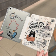 这款保护套适用于 Redmi Pad 2 11 英寸平板电脑，采用高透明亚克力后盖，带笔槽，支持智能休眠/唤醒功能，三折支架，提供全方位保护。同时，它也适用于 Redmi Pad SE 11 英寸平板电脑，以及华为 MatePad 11.5 S 平板电脑。 - 無色 - 查看 8