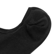 Adidas Sportswear NO-SHOW Antibacterial And Odor-Resistant Comfortable Sports Boat Socks With Silicone Heel Design, Unisex, 3-Pack - Black, White and Gray - View 7