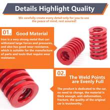 Trunk Assist Springs For . Crafted From High-Tensile Elastic Iron, It Eliminates Stiff Opening & Trunk Slamming Noise, Delivers Automatic Pop-Up. Quick Non-Damage Setup With Basic Hand Tools. - A - View 2