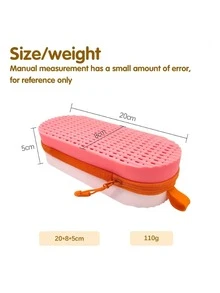 Hộp bảo vệ bằng silicon cho kính bơi, hộp đựng kính bơi dung tích lớn có lỗ thoát nước. - Nhiều màu - Xem 2