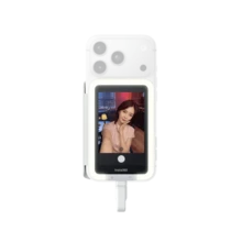 Insta360 Layar selfie magnetik, pasang dan mainkan, jendela bidik ponsel yang menyala, penyesuaian parameter pemotretan layar sentuh, proyeksi layar sentuh untuk pemotretan cepat, sangat ringan dan portabel. - Putih - View 8