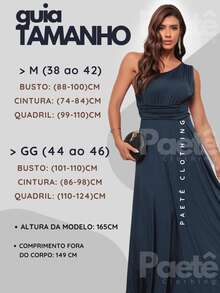PAETE CLOTHING Party Dress Long Casual Bridesmaid Guest Elegant One Shoulder Light Fluity Romantic - Verde militar - Ver 2