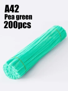 10-400pcs Batang Chenille Pipa DIY Kemasan Massal Dengan Video Tutorial, 60 Warna Batang Chenille Tebal 30cm Berwarna-warni, Batang Kerajinan Plush yang Dapat Dibengkokkan, Cocok untuk Membuat Bunga, Kerajinan Kembali ke Sekolah, Aksesori Rambut Plush dan Dekorasi DIY, Warna Asli Sesuai Gambar - Beberapa - View 39