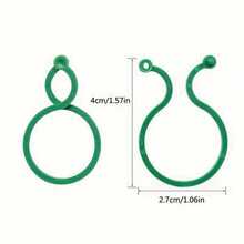 Bộ dụng cụ hỗ trợ cây trồng trong vườn 100 món: Kẹp giàn leo, giá đỡ cây leo, dây thừng gai, dây buộc cáp, dụng cụ cố định cây cà chua, giá đỡ cây leo đa năng. - 300 cái - Xem 2