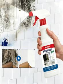 jakehoe Eliminador de moho - Eliminación suave de manchas de moho, reducción de olores, ambientador para azulejos, paredes, uso doméstico. Elimina eficazmente el moho negro en papel tapiz, revestimientos de pared y azulejos. - Líquido - Ver 2