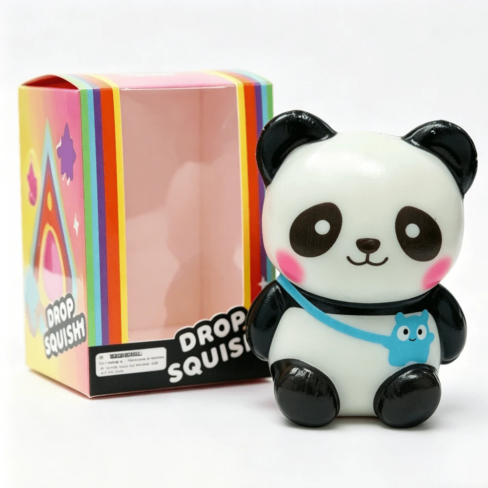 New Glitter Crystal Duck Shaped Squeeze And Release Toys, Slow Rebound Release Toys, Casual Holiday Gifts, High Aesthetic Dopamine Colors- Soft And Slow Back,Sticky Stress Relief Toy,Cute Stuff,Travel Portable Fidget Squeeze Toys,Squishy,Perfect For All Ages Austism,Ideal Holiday Gifts,Fun Cute Gift,Birthday Gifts,Easter Gifts,Halloween Gifts,Christmas Gifts,Christmas Stocking Fillers,Party Bag Fillers( Random Color) - 4 chú gấu trúc (ngẫu nhiên) - Xem 1