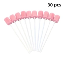 Oral Care Sponge Sticks, Individually Packaged Cleaning Cotton Swabs, Gentle Oral Cleaning, Home/Care Use Tools - Multicolor - View 12