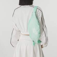 Tas Pinggang Nike Heritage 5L dengan Logo Merek, Bahan Kain, Gaya Unisex/Pasangan, Hijau Mint - Mint Green - View 3