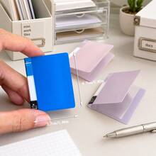 Mini File Folder Set, Dollhouse Miniature Office Accessory, 1:12 Desk Document Organizer Photo Prop - one-size - View 6