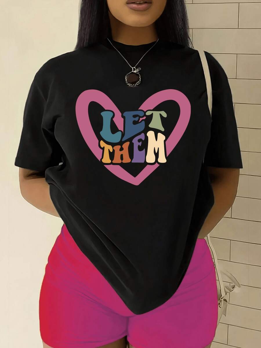 Camiseta de mujer con diseño retro único y moderno, hecha de tela suave y cómoda. Camiseta de manga corta, un estilo sencillo y a la moda, perfectara un look casual elegante. Un must-have para las mujeres.