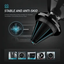 360° Rotatable Magnetic Adhesive Phone Holder, Vent Magnetic Phone Holder, Strong Metal Magnet, Suitable For All Smartphones, Vehicle Storage Organizer, Dashboard Accessory, Streamlined Design, Fashionable Accessory, High-Quality Material, Rotatable Holder, Smartphone Holder, Road Traveler, Car Owner - Car Phone Holder - View 7