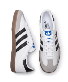 Adidas Men Casual Athletic Shoes - Black and White - View 6