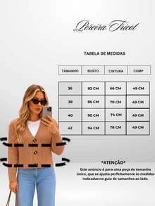 Women's Mousse Coat With Buttons, Ribbed Knit, Elegant, Long Sleeve, Basic Blouse For Cold Winter - Nuevo Beige - Ver 2
