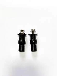 2Pcs/4Pcs Universal Toilet Seat Hinge Bolts Screws Kit Toilet Lid Screws Expansion Seat Cover Screws - Stainless Steel Screws With Expansion Rubber Nuts & Threaded Inserts - Top Mount Hardware Replacement Set For Blind Hole Connections - Multicolored - View 8