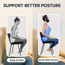 Neck Stretcher For Pain Relief, Over Door Neck Hammock For Home Use, Portable Device For Daily Neck Decompression, Relaxation & Therapy With Adjustable Strap And Comfortable Padding - Black - View 5