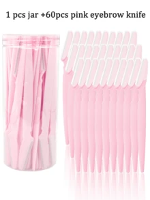 5/10/20pcs Minimalist Stainless Steel Grooming Tool Set, Includes Eyebrow Trimmer, Face Epilator, Razor, Exfoliating Scraper, Suitable For Men And Women, Gentle On Skin, Easy To Use For Facial Hair Removal, Daily Care, Personal Grooming, Salon-Grade, Portable Beauty Essential - One Size Fits All - View 8