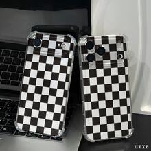 Phone Case With Pattern. Pure Black Background Without Pattern_2, Compatible With IPhone 17, 16, 15, 14, 13, 12, 11 Pro Max, Plus, S And A,  And . Lightweight, Anti-Slip And Shockproof Design. - 無色 - 查看 1
