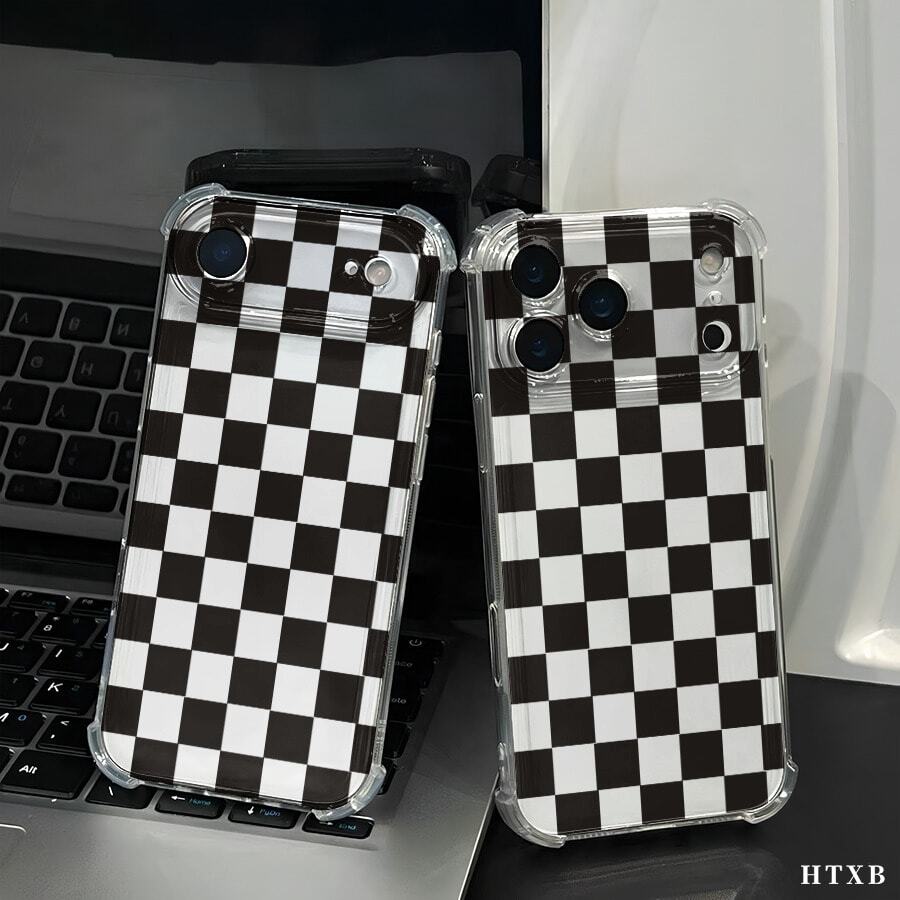 Phone Case With Pattern. Pure Black Background Without Pattern_2, Compatible With IPhone 17, 16, 15, 14, 13, 12, 11 Pro Max, Plus, S And A, And . Lightweight, Anti-Slip And Shockproof Design. - 無色 - 查看 1