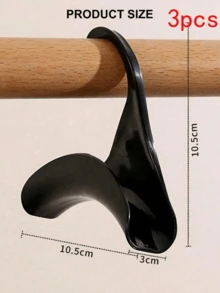 3个/1个亚克力材质的钱包挂钩，可用于悬挂包袋、手提包、购物袋和衣柜收纳袋。适用于背包、斜挎包、钱包、手提包等。非常适合性别揭晓派对、生日、婚礼和其他场合。也是送给同事、朋友和家人的完美礼物。开学季必备。 - 彩色 - 查看 6
