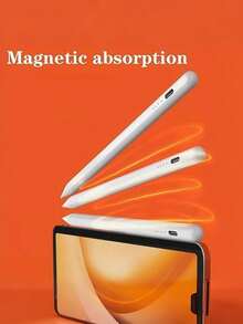 1pc Universal Active Capacitive Stylus Pen, Supports Writing, Drawing, Note-Taking, Aluminum Alloy Body, 8-Hour Usage, Type-C Charging, Magnetic Adsorption, Compatible With Smartphones & Tablets, Detachable Tip, 150-Day Standby - View 10