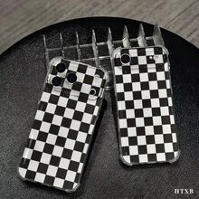 Phone Case With Pattern. Pure Black Background Without Pattern_2, Compatible With IPhone 17, 16, 15, 14, 13, 12, 11 Pro Max, Plus, S And A,  And . Lightweight, Anti-Slip And Shockproof Design. - 無色 - 查看 7