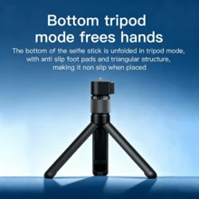 Roreta Bullet Time 旋转手柄三脚架，适用于 Insta360 X5 X4 Air X3/D JI Osmo 360 全景运动相机配件 - 查看 1