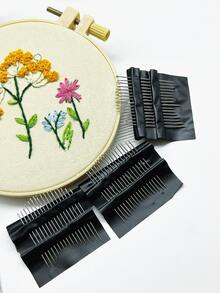 55件套F4a混合尺寸手缝针套装，多种尺寸组合，适合缝纫爱好者、初学者、专业裁缝、日常家居修补、手工DIY、刺绣、绗缝、服装修改。 - 針 - 查看 2