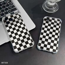 Phone Case With Pattern. Pure Black Background Without Pattern_2, Compatible With IPhone 17, 16, 15, 14, 13, 12, 11 Pro Max, Plus, S And A,  And . Lightweight, Anti-Slip And Shockproof Design. - 無色 - 查看 5