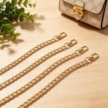 Cadena de metal, adecuada para diversos estilos de DIY de carteras, accesorio de atmósfera exquisita - oro - Ver 2
