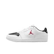 Nike Sepatu Basket Retro Low-Top Jordan COURT CONNECT Comfort Fit Pria Putih/Merah - Red and White - View 17