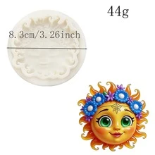 Crab Shell Fish-Shaped Marine-Themed Pudding Mold, Flower And Sun-Shaped Jelly Mold, Soft And Easy-To-Remove Kitchen Baking Supplies, Capable Of Making Dough, Flower Cakes, Cookies, Keychain Pendants, And Table Decorations. - View 9