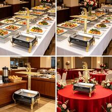 Stainless Steel Chafing Dishes Buffet Set - 10L Rectangular Buffet Stove For Home & Restaurant Use, Buffet Warmer Sets - Durable & Elegant Dining Solution - View 7