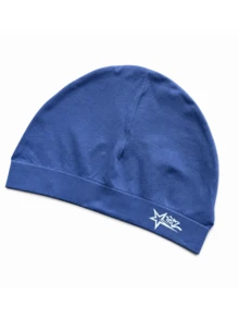 Y2K 时尚刺绣针织帽，男女通用运动户外跑步帽 - 透气弹力，时尚休闲 - 星星-印新色 - 查看 11