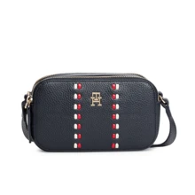 Sac Pórte épaule Femme Tommy Hilfiger Bleu-Sac Bandoulière Cuir PU - màu đen - Xem 4