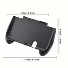 適用於 Ninte*Do New 3DS XL LL 遊戲控制器手柄握把支架保護殼 防滑人體工學塑膠手柄支撐架 防震防摔 便攜式遊戲機保護套附支架 - 查看 6
