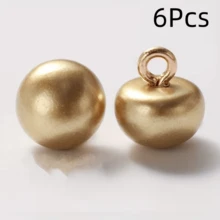 6/12/20Pcs Fashion Colorful Pearl Buttons, Multi-Functional Pearl Buckles, Tailor Shop Buttons, Suitable For Cheongsam, Dresses, Shirts, Knitwear, Wedding Dresses, Hanfu Copper Shank Hand-Sewn Buttons - Multicolor - View 14