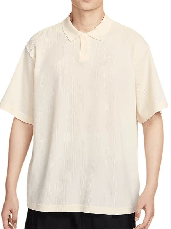 Nike Áo polo nam POLO thoải mái và thoáng khí với cổ bẻ. - Màu be - Xem 1